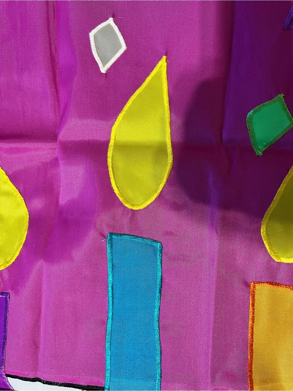 Outdoor Birthday Flag